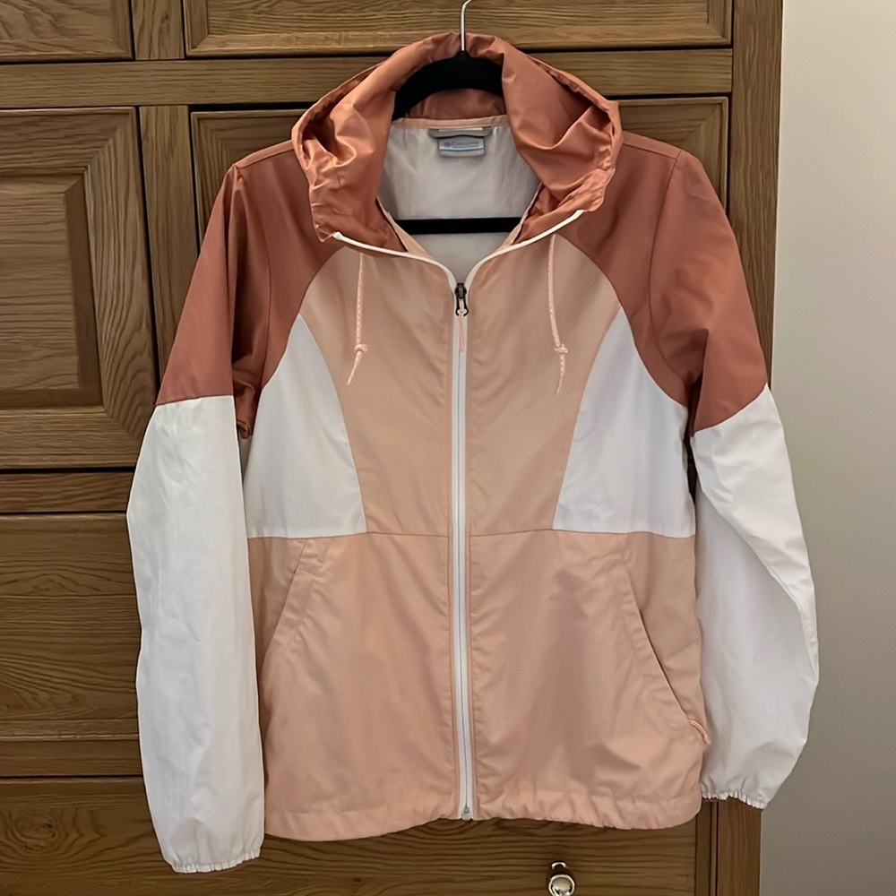 Columbia windbreaker zip-up jacket